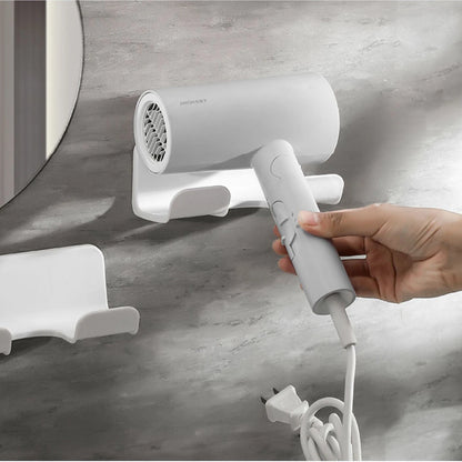 Space Saving Easy Install Hair Dryer Holder