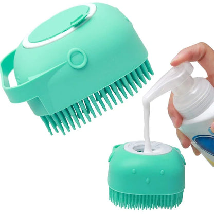 Pet Shampoo Brush and Massage Comb