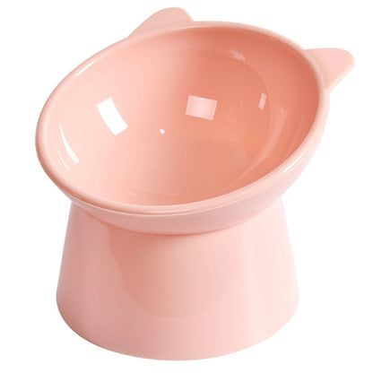 Tilted Easy Feeding Pet Food Bowl