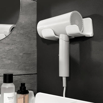 Space Saving Easy Install Hair Dryer Holder