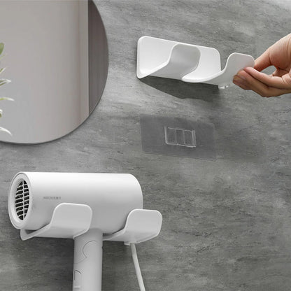 Space Saving Easy Install Hair Dryer Holder